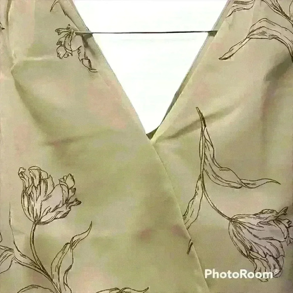 NWT: Banana Republic V Neck Peplum Sleeveless Blouse - Picture 10 of 16